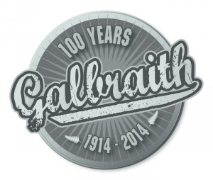 Galbraith 100 Year logo